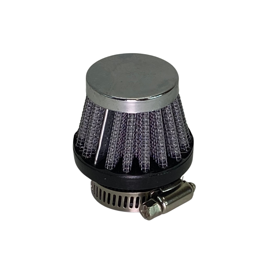 Breather Filter 25mm Hole Chrome Volkspares Breather Filter 25mm Hole Chrome Volkspares