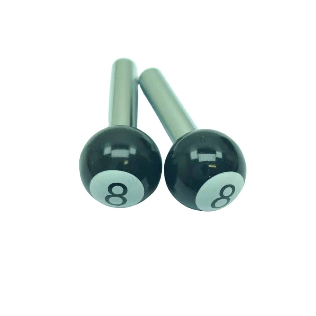 DOOR LOCK KNOB PER PAIR 8-BALL