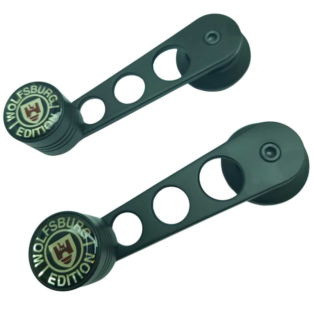 Window Winder Handle Wolfsburg Pair Late Black
