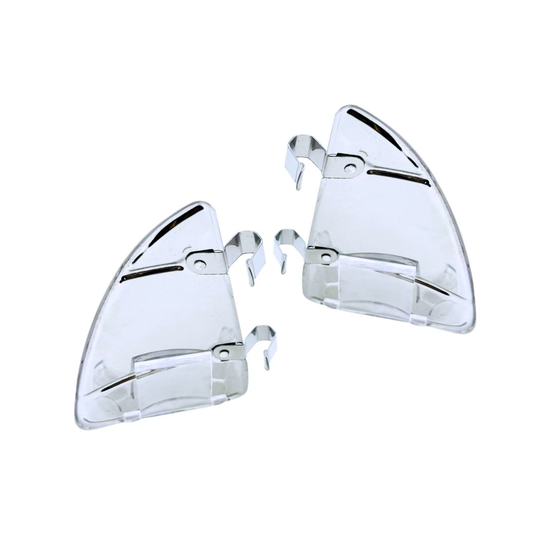 WIND DEFLECTOR SIDE PLASTIC CLEAR