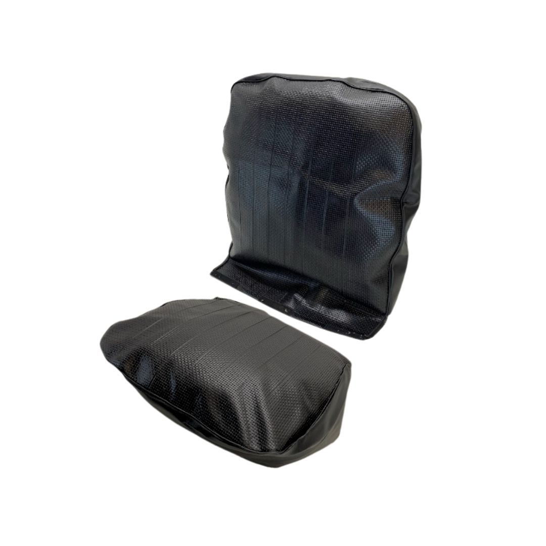 Seat Cover Set for Beetle 1965–On – Front & Rear, Black OEM Style