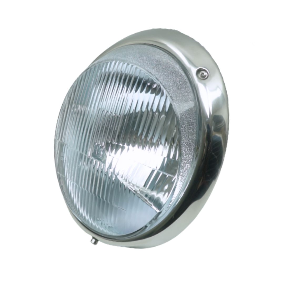 Headlight Porsche 944 65-83 Stainless Steel Each